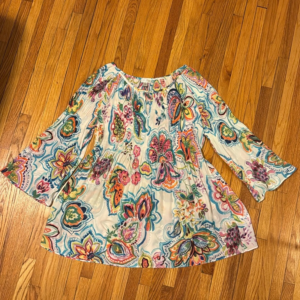 Floral patterned shirt